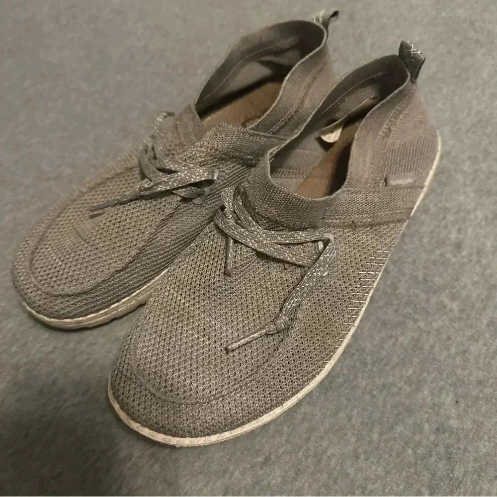 Hey Dude Women's Wendy Halo Knit Shoes gray size L6-Y5 - Picture 2 of 6